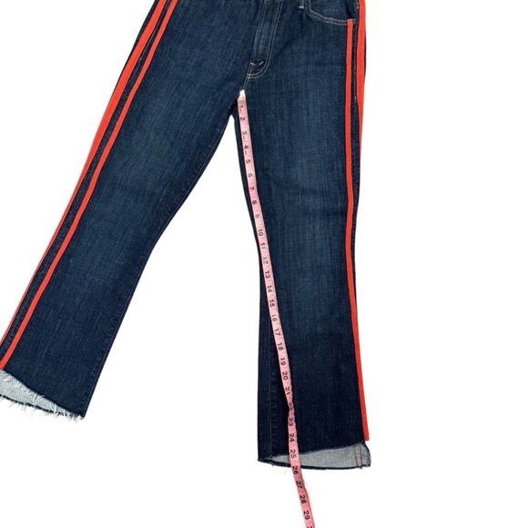 Mother Insider Crop Step Fray Jeans - Speed Racer - Picture 13 of 16